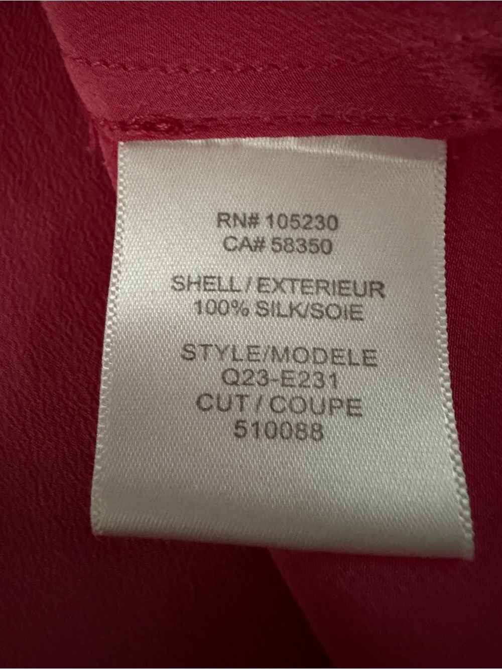 Equipment Femme 100% Silk Pink Button-Down Blouse Size M - Picture 8 of 11